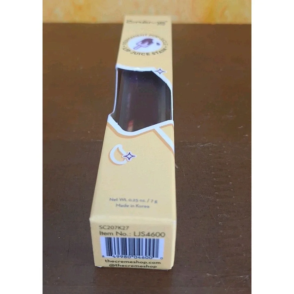 The Creme Shop Permanent Pop Sicle Lip Juice Stain Eternally Grapeful So Juicy‎